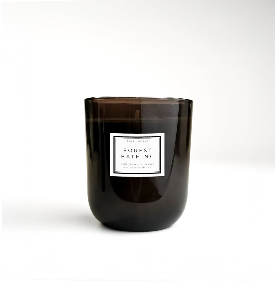 Forest Bathing Candle - Smoke Grey