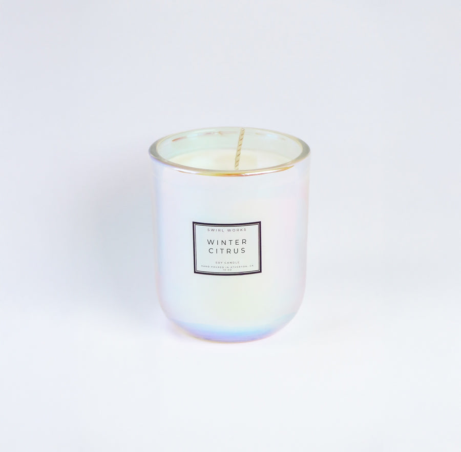 Winter Citrus Holiday Candle