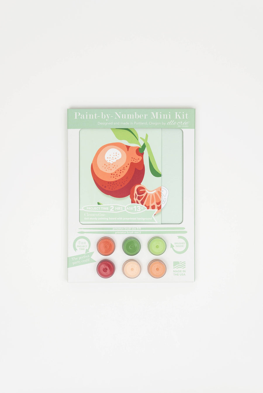 Clementines MINI Paint-by-Number Kit