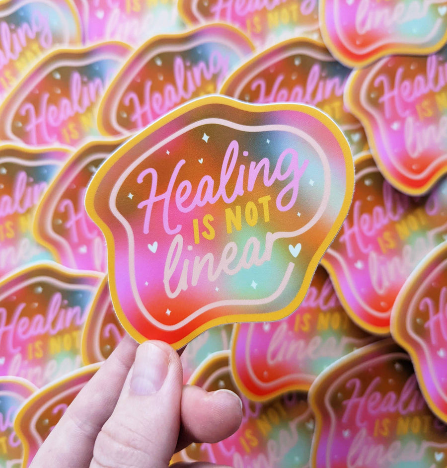 Healing is not Linear - Sticker