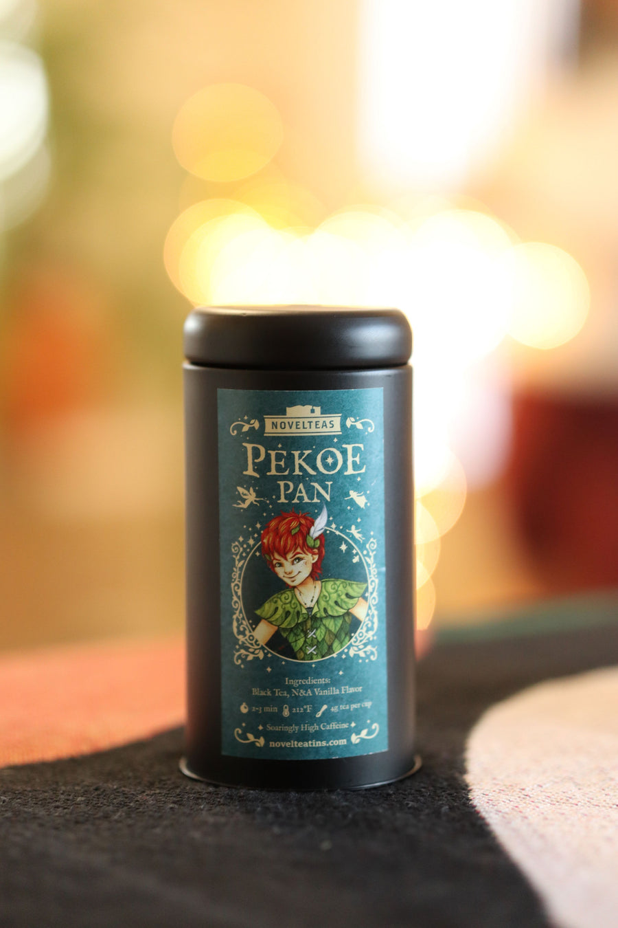 Pekoe Pan - Punny Loose Tea Tin for Book Lovers