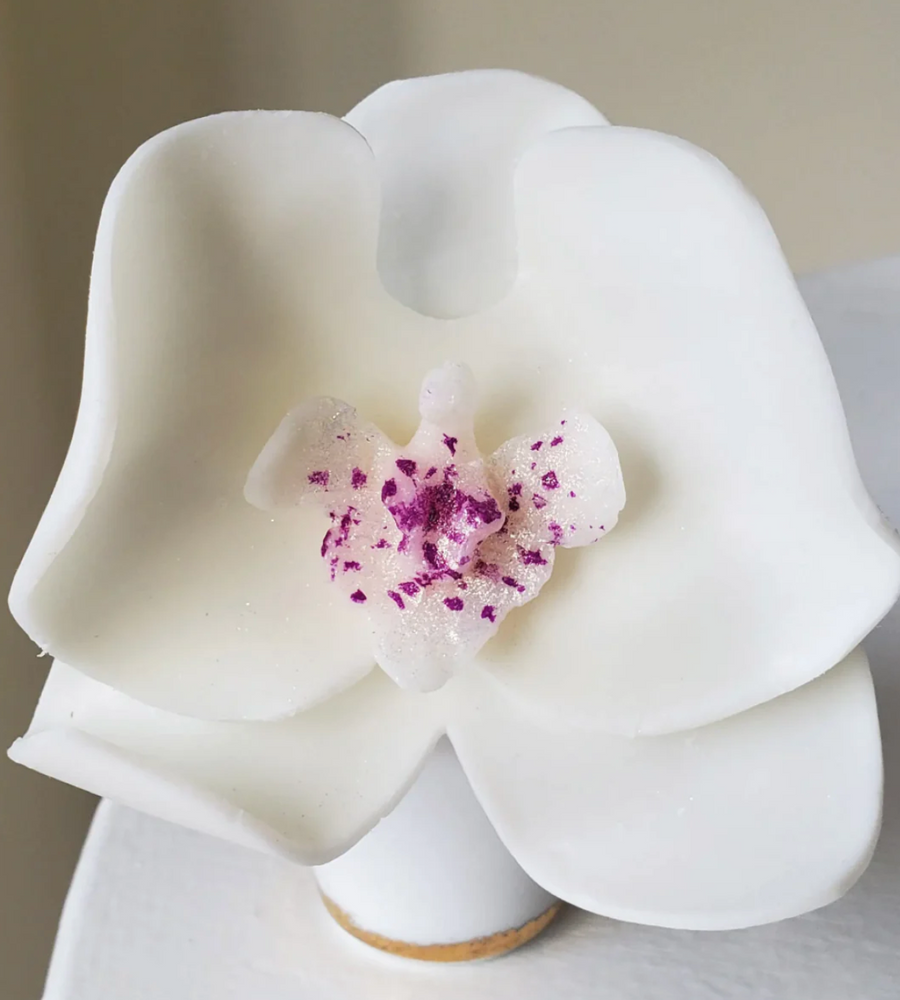 Enchanted Orchid Petite Soap Flower