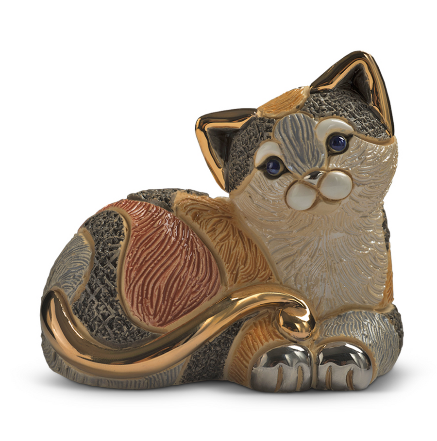 Ceramic Calico Cat