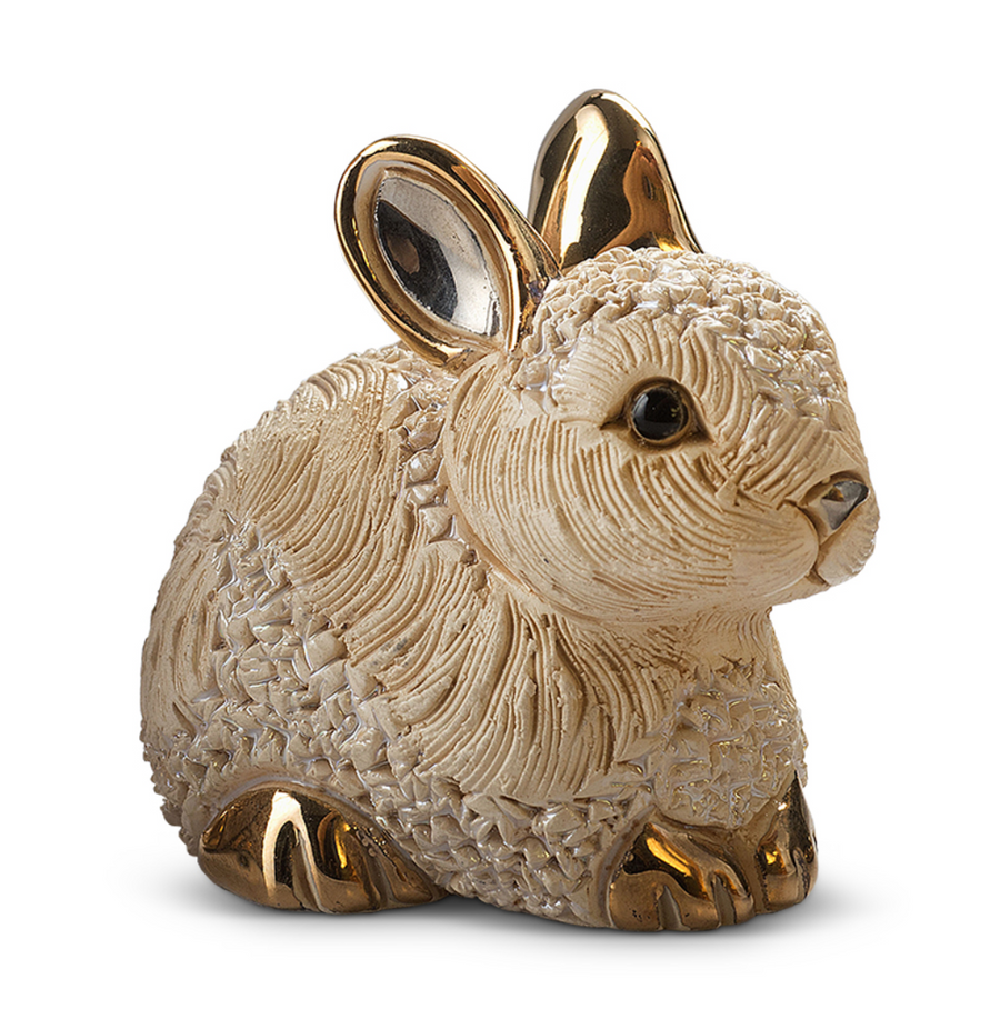 Ceramic Bunny Resting