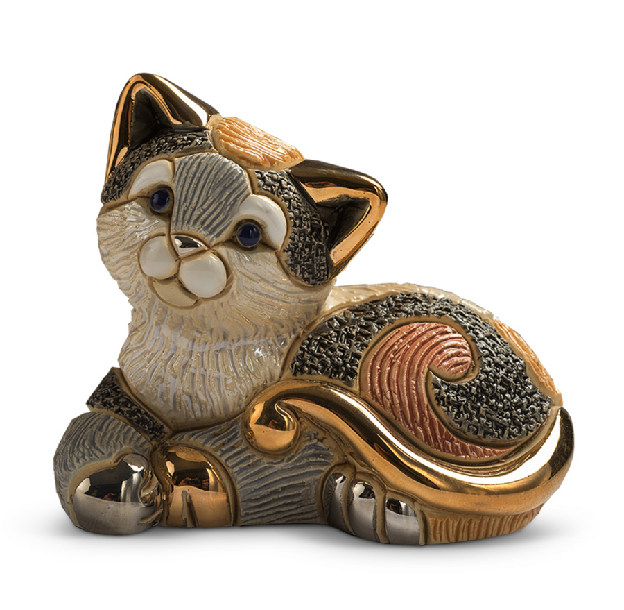 Ceramic Calico Kitten