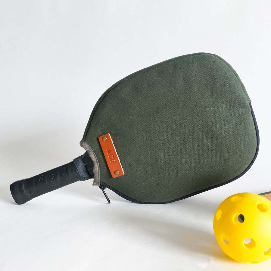 Canvas Pickleball Paddle Cover